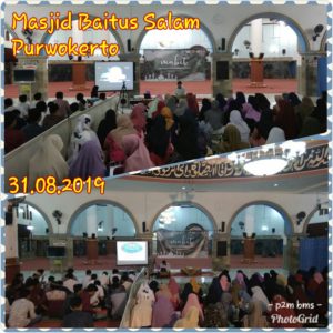 PENYULUHAN - KOMUNITAS ONE DAY ONE JUZ DAN KORPS PEMUDA BAITUSSALAM PURWOKERTO