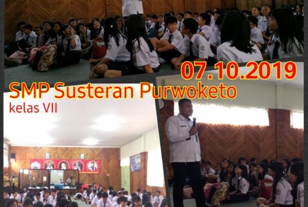 PENYULUHAN P4GN DI SMP SUSTERAN PURWOKERTO