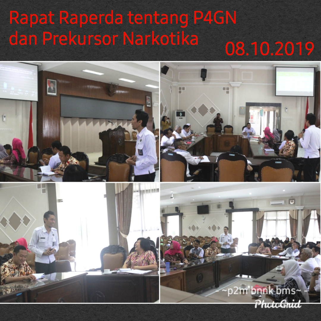 Rapat Pembahasan Raperda Tentang P4GN Kabupaten Banyumas Rapat Pembahasan Raperda Tentang P4GN Kabupaten Banyumas
