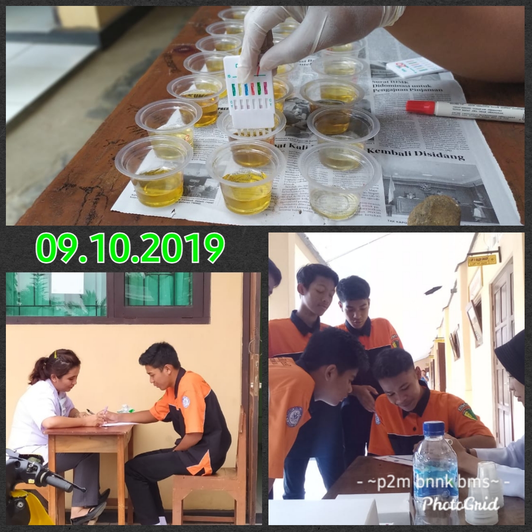 PEMBERDAYAAN MASYARAKAT MELALUI TES URINE LINGKUNGAN PENDIDIKAN - SMK WIDYATAMA KEBASEN PEMBERDAYAAN MASYARAKAT MELALUI TES URINE LINGKUNGAN PENDIDIKAN - SMK WIDYATAMA KEBASEN