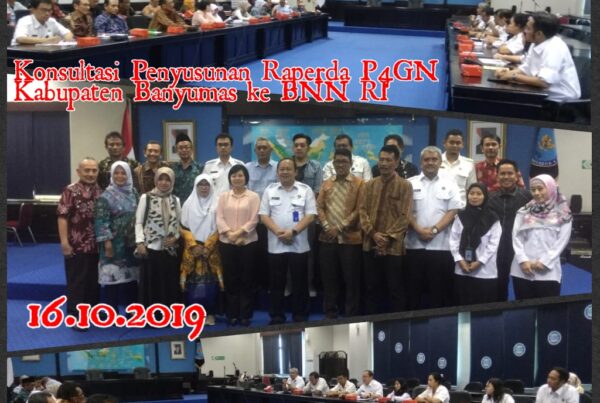 KONSULTASI PENYUSUNAN RAPERDA P4GN DI BNN-RI
