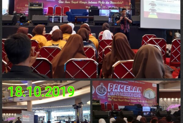 DISEMINASI INFORMASI INSERT CONTENT DALAM PAMERAN PERPUSTAKAAN DAN ARSIP PROVINSI JAWA TENGAH