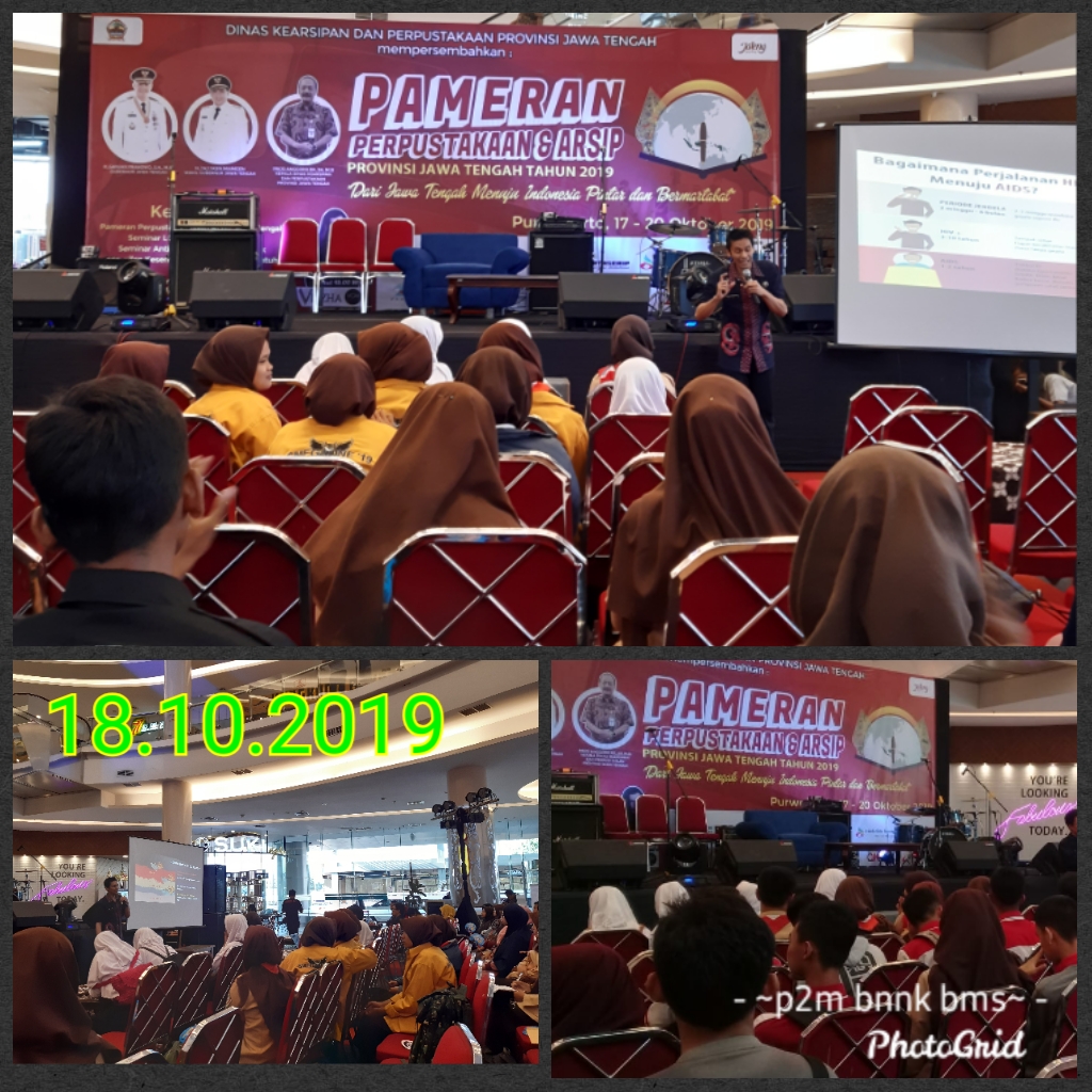 DISEMINASI INFORMASI INSERT CONTENT DALAM PAMERAN PERPUSTAKAAN DAN ARSIP PROVINSI JAWA TENGAH DISEMINASI INFORMASI INSERT CONTENT DALAM PAMERAN PERPUSTAKAAN DAN ARSIP PROVINSI JAWA TENGAH