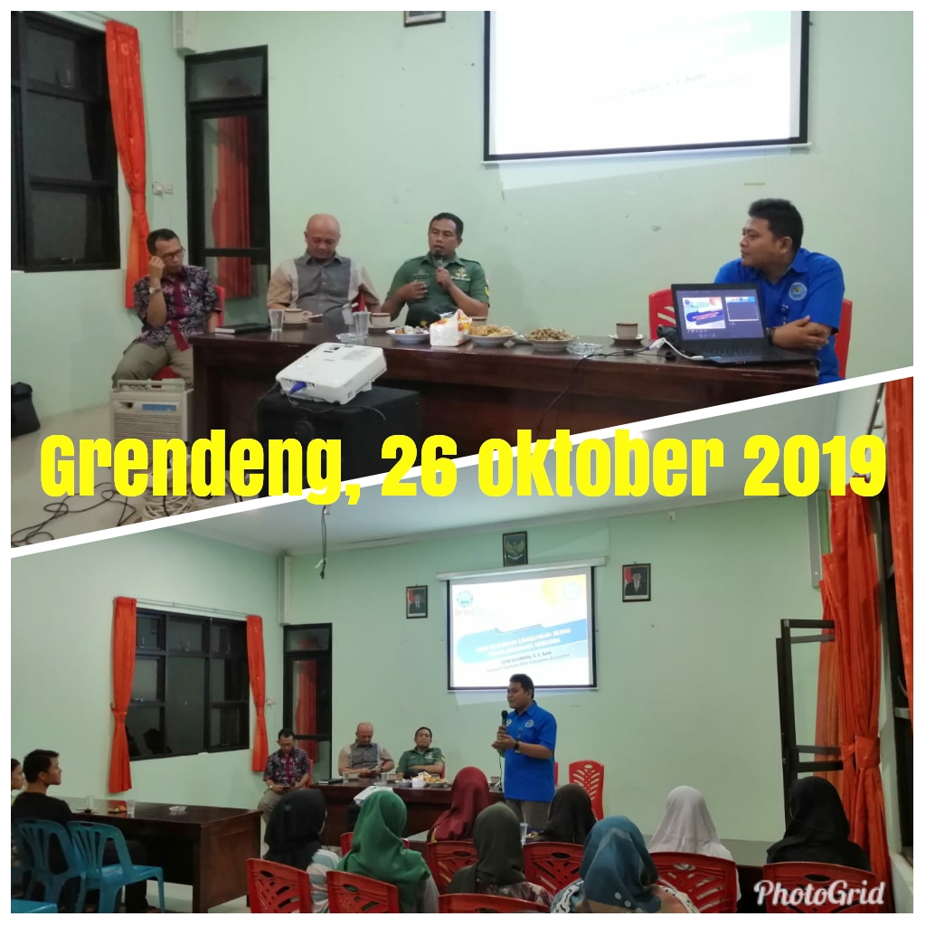 PENYULUHAN P4GN DI KELURAHAN GRENDENG