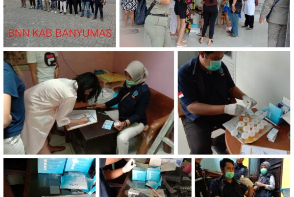 PEMBERDAYAAN MASYARAKAT MELALUI TES URINE LINGKUNGAN MASYARAKAT - RUMAH KOS RAWAN NARKOBA