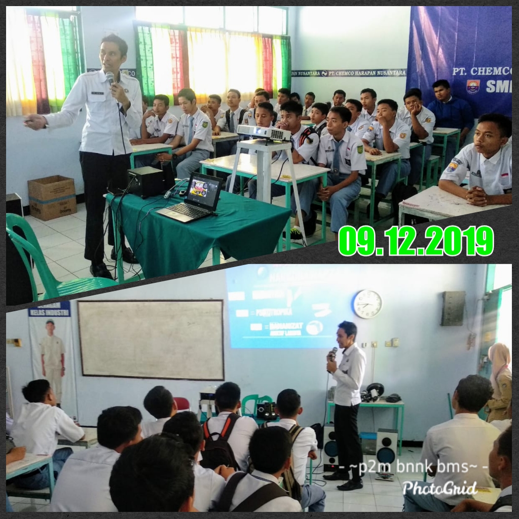 PENYULUHAN P4GN DI SMK KARYA TEKNOLOGI 1 JATILAWANG PENYULUHAN P4GN DI SMK KARYA TEKNOLOGI 1 JATILAWANG