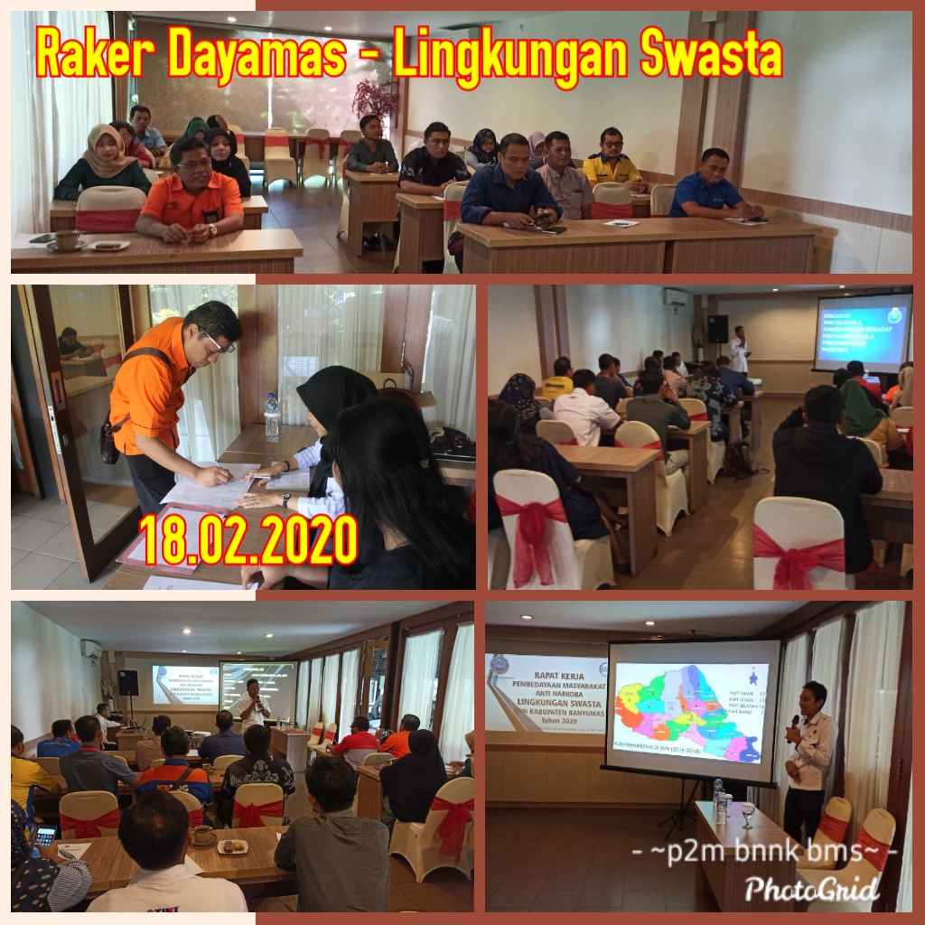 RAPAT KERJA PROGRAM PEMBERDAYAAN MASYARAKAT ANTI NARKOBA - LINGKUNGAN USAHA/ SWASTA RAPAT KERJA PROGRAM PEMBERDAYAAN MASYARAKAT ANTI NARKOBA - LINGKUNGAN USAHA/ SWASTA