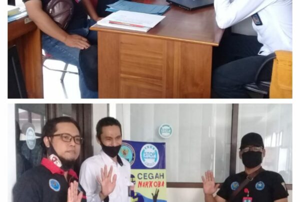Koordinasi dengan Pengurus DPC GANN Kab. banyumas