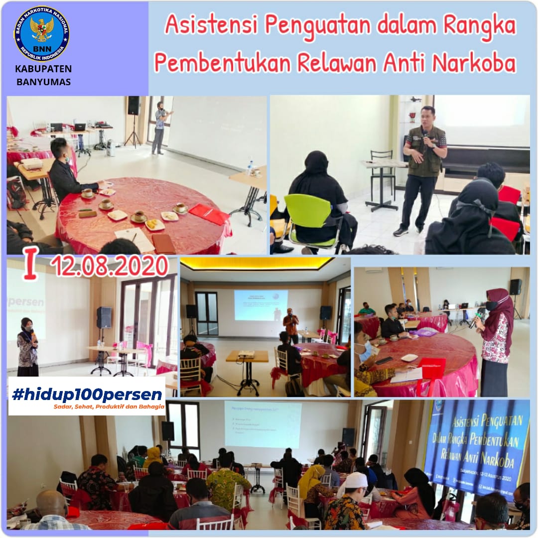 ASISTENSI PENGUATAN DALAM RANGKA PEMBENTUKAN RELAWAN ANTI NARKOBA