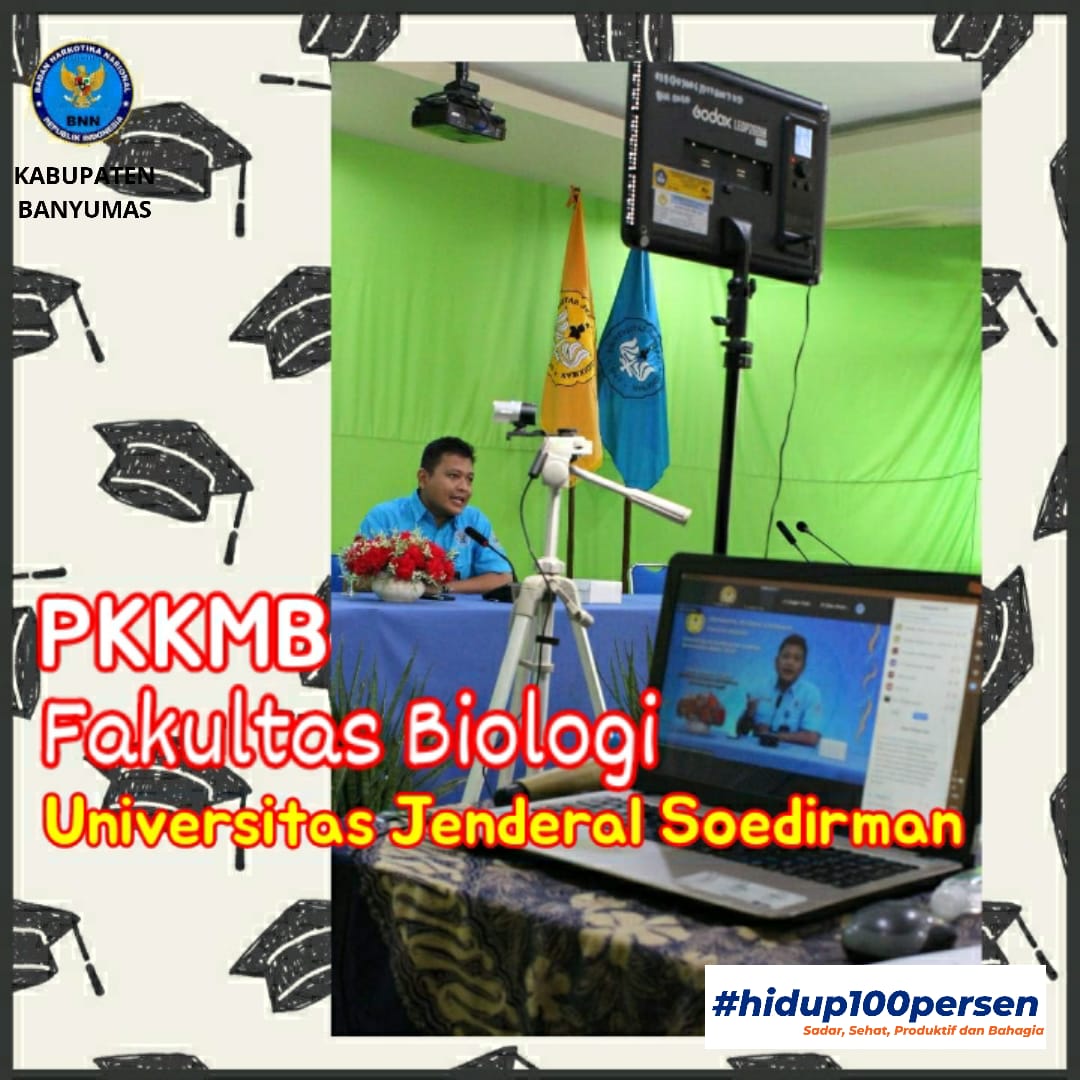 Kegiatan Penyuluhan PKKMB Fakultas Biologi Unsoed Secara Daring Kegiatan Penyuluhan PKKMB Fakultas Biologi Unsoed Secara Daring