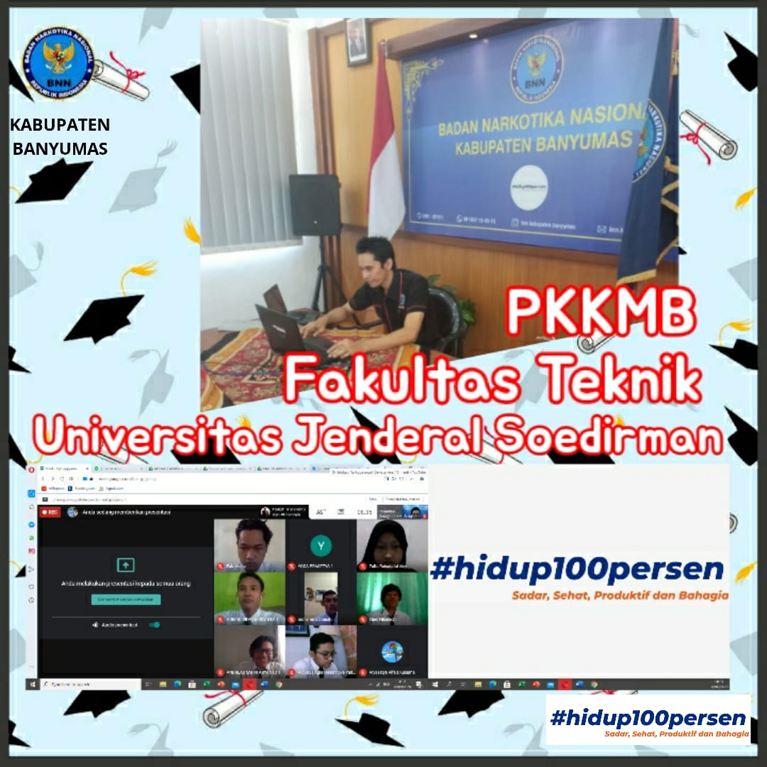 Kegiatan Penyuluhan PKKMB Fakultas Teknik Unsoed Secara Daring Kegiatan Penyuluhan PKKMB Fakultas Teknik Unsoed Secara Daring