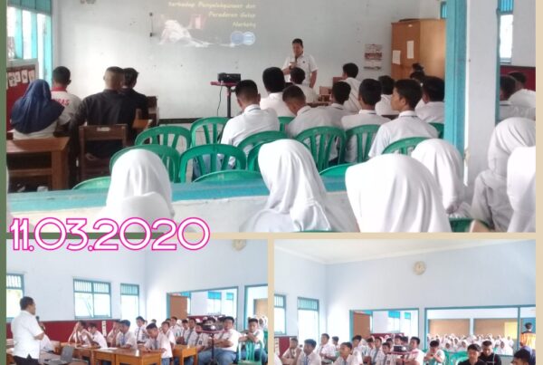 PENYULUHAN P4GN DI KEMAH BAKTI SOSIAL SMA NEGERI 1 AJIBARANG