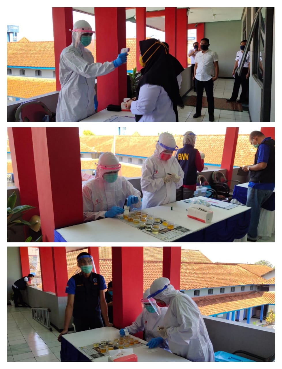 Kegiatan Tes Urine bagi ASN Lapas Narkotika Purwokerto Kegiatan Tes Urine bagi ASN Lapas Narkotika Purwokerto