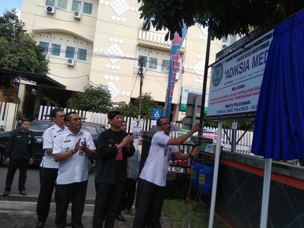 Peresmian Klinik Pratama "Adiksia Medika" BNN Kabupaten Banyumas