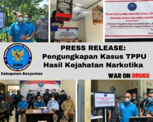 PRESS RELEASE: Pengungkapan Tindak Pidana Pencucian Uang (TPPU) Hasil Kejahatan Narkotika