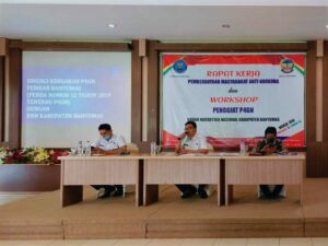 Kegiatan Rapat Kerja Program Pemberdayaan Masyarakat Anti Narkoba