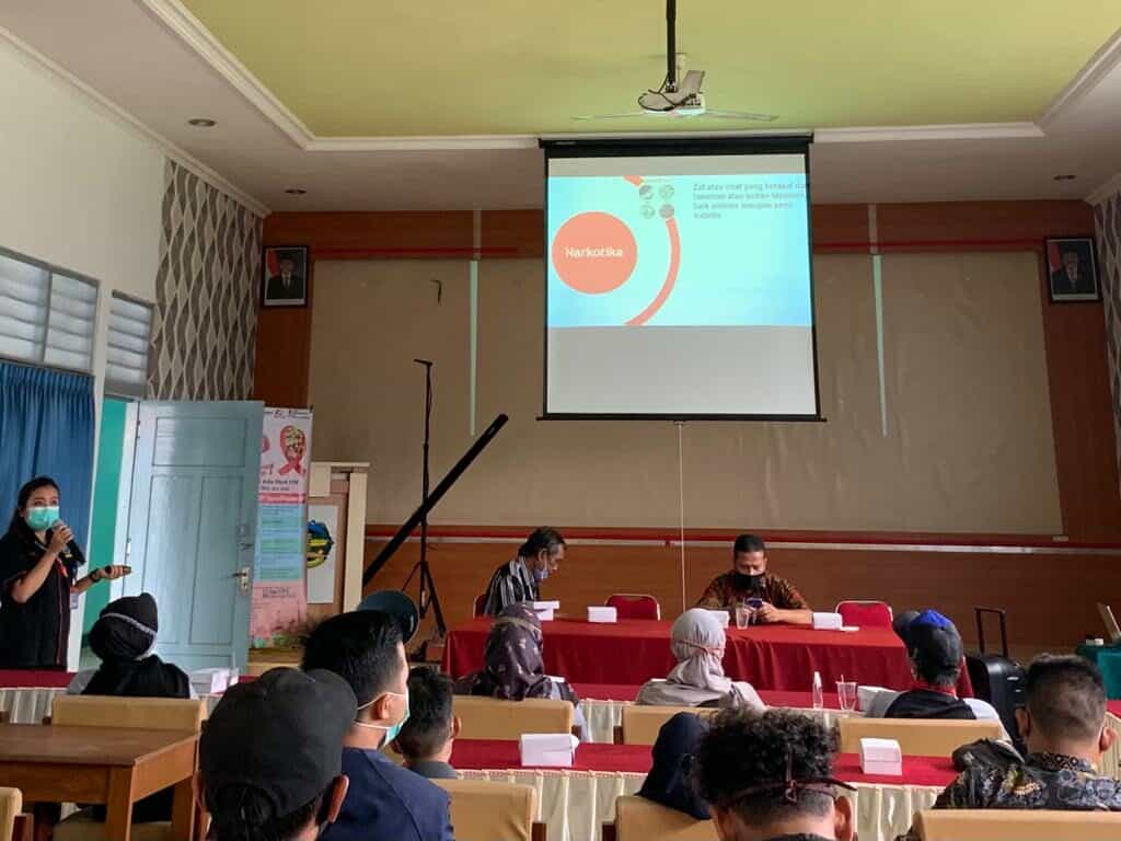 Edukasi P4GN Kepada Tim Jabid Kecamatan Purwojati Kegiatan Edukasi Pencegahan dan Pemberantasan Penyalahgunaan dan Peredaran Gelap Narkotika (P4GN) di Kecamatan Purwojati, Kab. Banyumas.