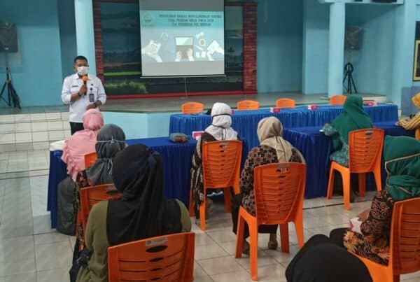 Edukasi P4GN Ibu-Ibu PKK Kelurahan Bobosan, Kecamatan Purwokerto Utara
