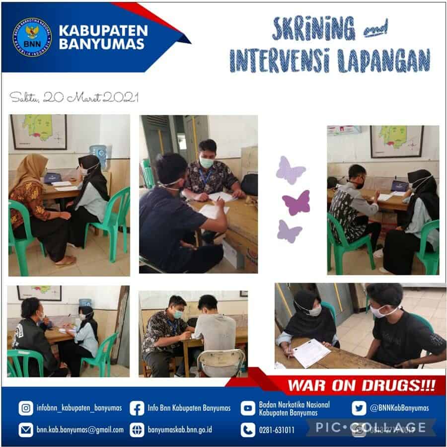 Skrining dan Intervensi Lapangan Desa Pekunden, Kecamatan Banyumas