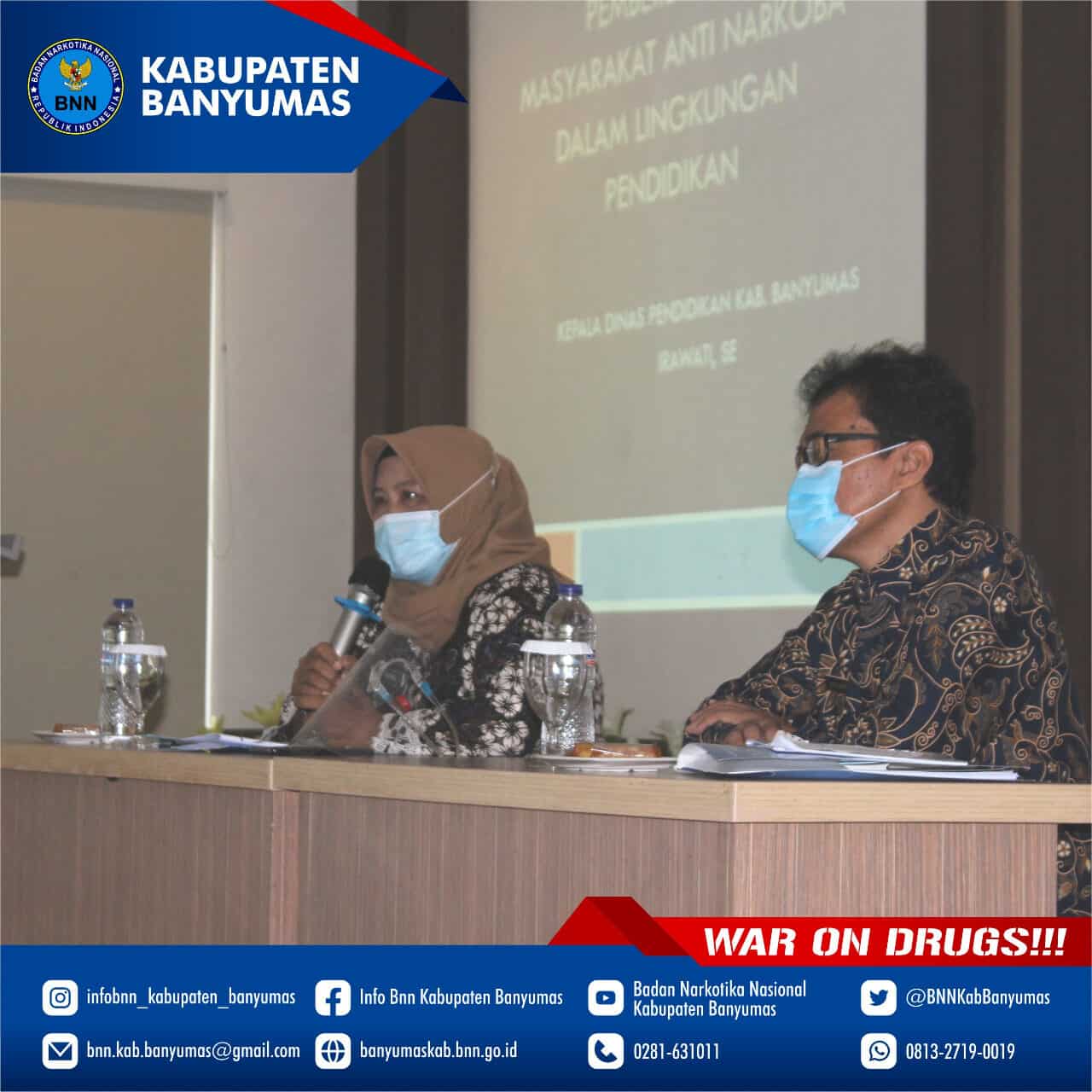 30 Kepala SMP Negeri Siap Membentuk Satgas P4GN 30 Kepala SMP Negeri Siap Membentuk Satgas P4GN