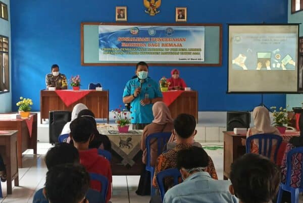 Mulai dari Generasi Muda, BNNK Banyumas adakan Sosialisasi Anti Narkoba di Desa Lumbir