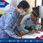 Penandatanganan Perjanjian Kerja Sama Rutan Kelas II B Kebumen dengan BNN Kabupaten Banyumas