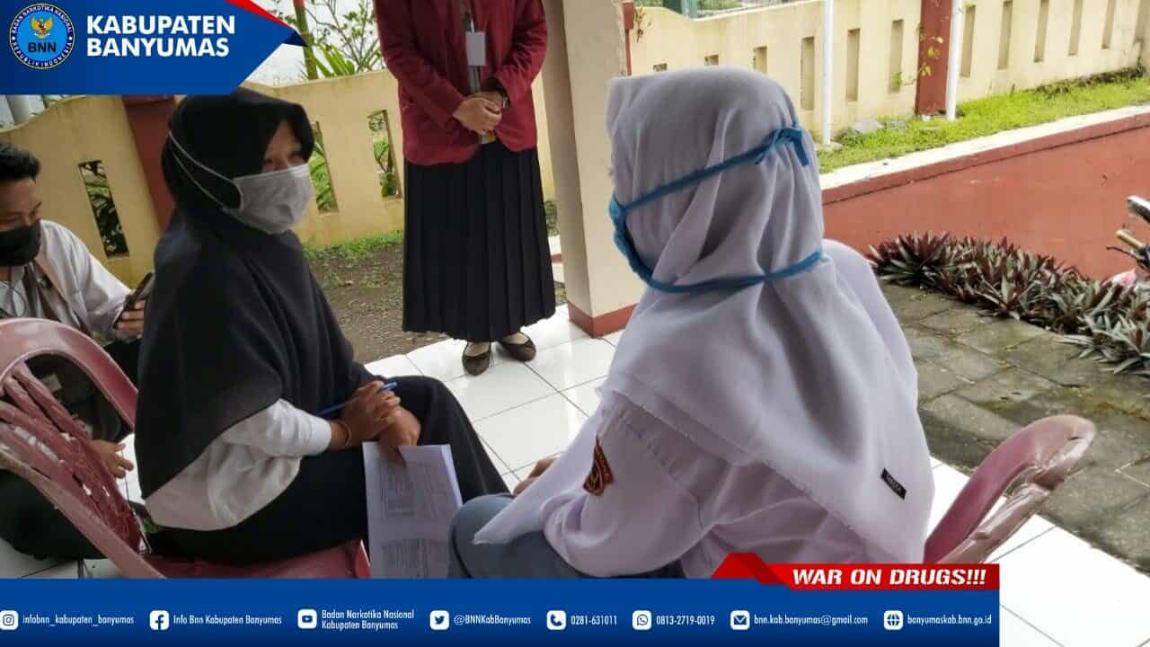 Skrining dan Intervensi Lapangan wilayah Pekuncen oleh BNN Kabupaten Banyumas Skrining dan Intervensi Lapangan wilayah Gumelar oleh BNN Kabupaten Banyumas