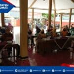 Sosialisasikan Bahaya Narkoba, BNNK Banyumas Turut Serta dalam Kegiatan Non Fisik TMMD Sengkuyung Tahap I Kabupaten Banyumas