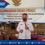 Sosialisasikan Bahaya Narkoba, BNNK Banyumas Turut Serta dalam Kegiatan Non Fisik TMMD Sengkuyung Tahap I Kabupaten Banyumas