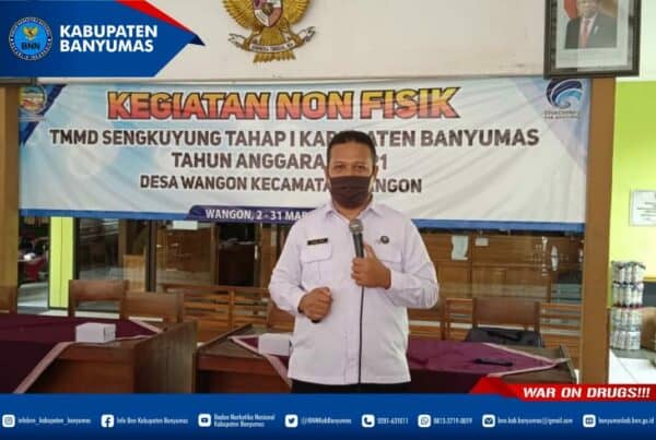 Sosialisasikan Bahaya Narkoba, BNNK Banyumas Turut Serta dalam Kegiatan Non Fisik TMMD Sengkuyung Tahap I Kabupaten Banyumas Sosialisasikan Bahaya Narkoba, BNNK Banyumas Turut Serta dalam Kegiatan Non Fisik TMMD Sengkuyung Tahap I Kabupaten Banyumas