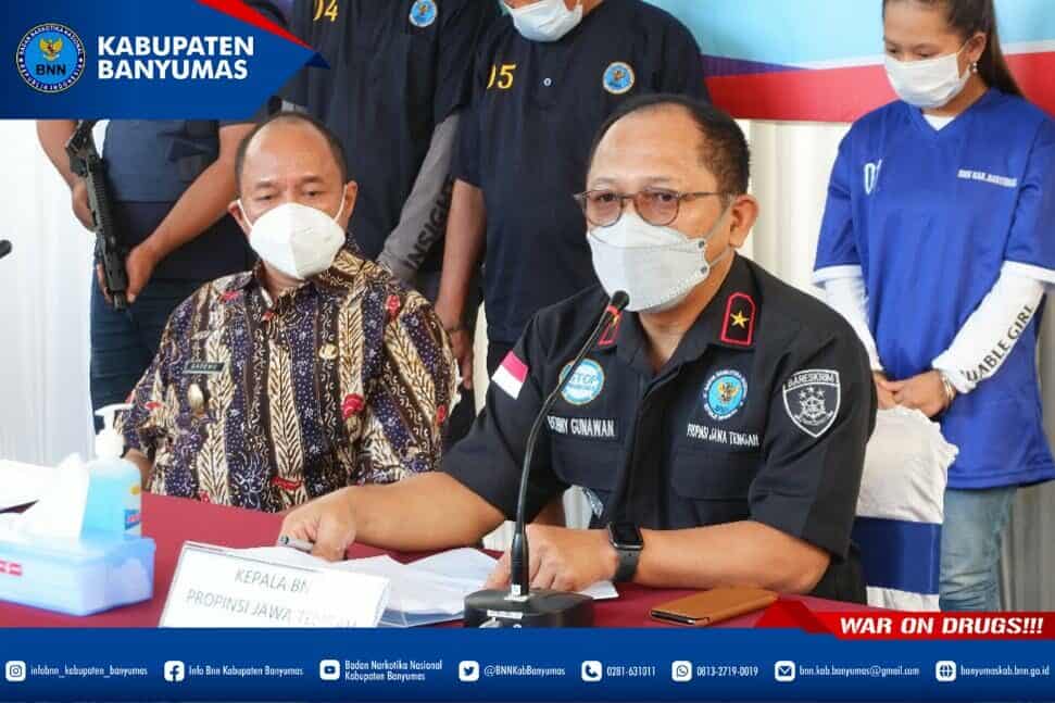 Ungkap Kasus Penangkapan Bandar Narkoba Tembakau Gorila Ungkap Kasus Narkotika di Banyumas
