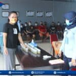 BNN Kabupaten Banyumas Gelar Tes Urine di Rutan Kelas II B Banyumas