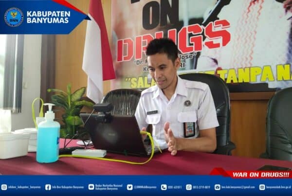 Kolaborasi BNN Kabupaten Banyumas dengan Mahasiswa KKN Universitas Muhammadiyah Purwokerto