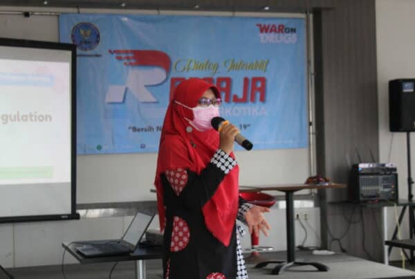 BNNK Banyumas Laksanakan Kegiatan Dialog Interaktif Remaja Teman Sebaya Anti Narkotika Sesi 7