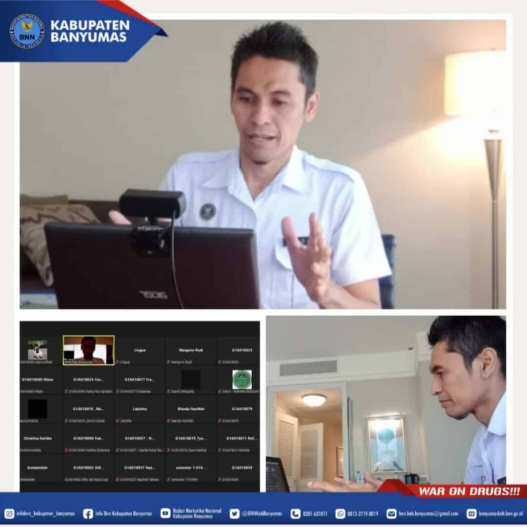 Kuliah Umum "Bahaya Narkotika" oleh BNNK Banyumas Kuliah Umum “Bahaya Narkotika” oleh BNNK Banyumas
