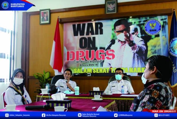 Audiensi BNN Kabupaten Banyumas dengan Badan Kesatuan Bangsa dan Politik (Bakesbangpol) Kabupaten Kebumen