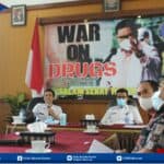 Audiensi BNN Kabupaten Banyumas dengan Badan Kesatuan Bangsa dan Politik (Bakesbangpol) Kabupaten Kebumen