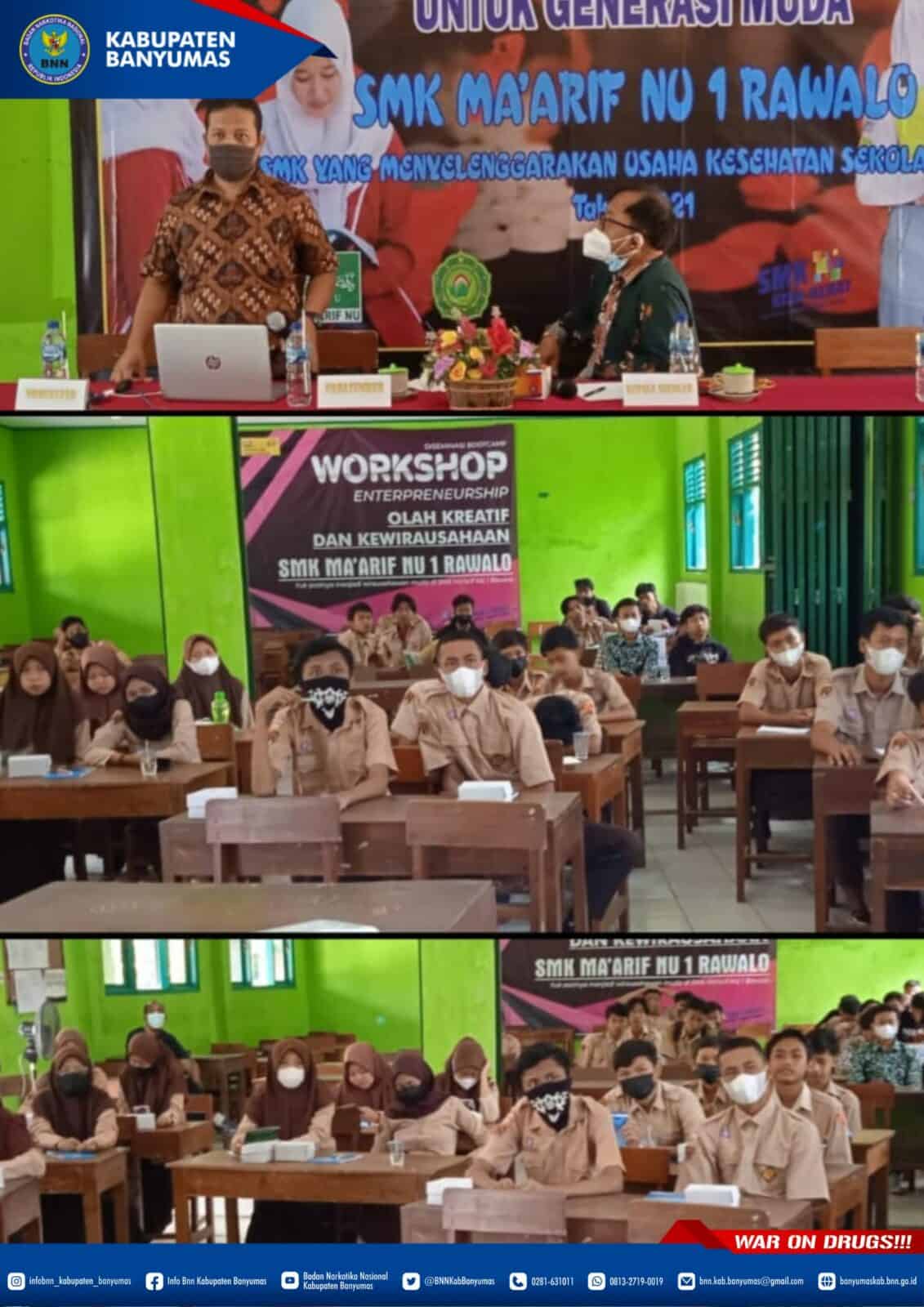 Edukasi P4GN Bagi Siswa SMK Maa'arif NU 1 Rawalo Edukasi P4GN Bagi Siswa SMK Maa’arif NU 1 Rawalo