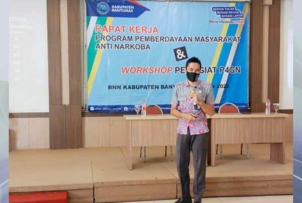 BNNK Banyumas Gelar Workshop Penggiat P4GN Lingkungan Pendidikan Bersama Guru BK SMP/MTs