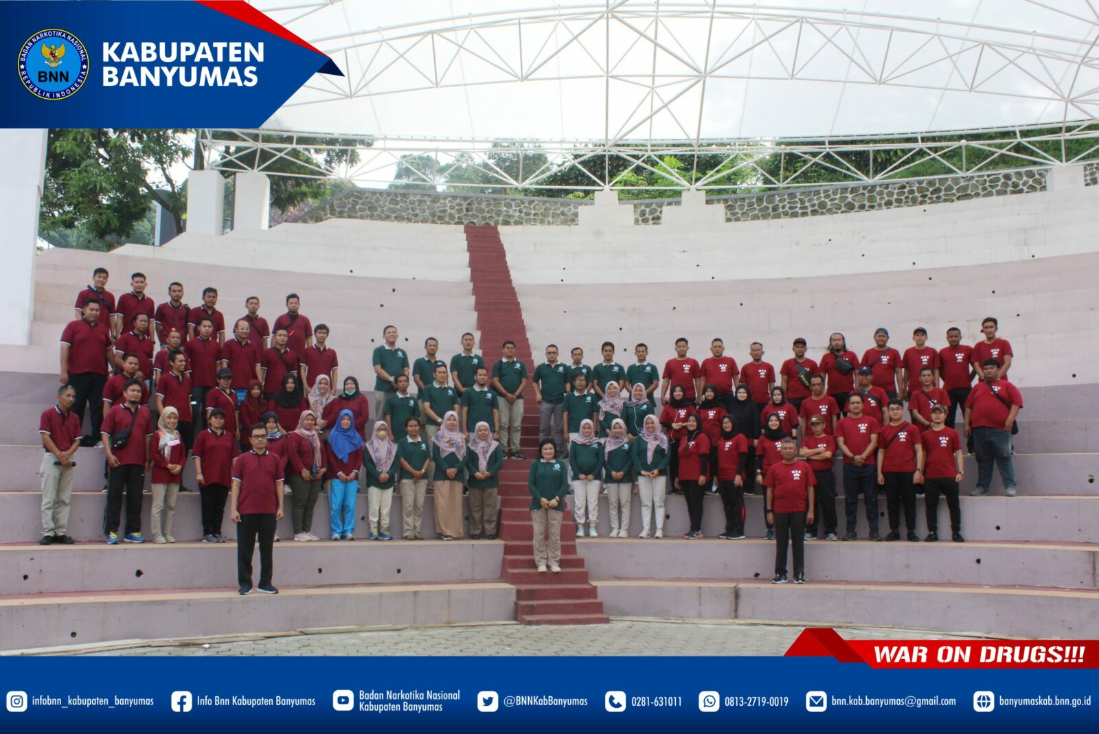 Rangkaian Kegiatan Pra HANI (Hari Anti Narkotika Internasional) BNNK Banyumas, BNNK Purbalingga dan BNNK Cilacap Rangkaian Kegiatan Pra HANI (Hari Anti Narkotika Internasional) BNNK Banyumas, BNNK Purbalingga dan BNNK Cilacap