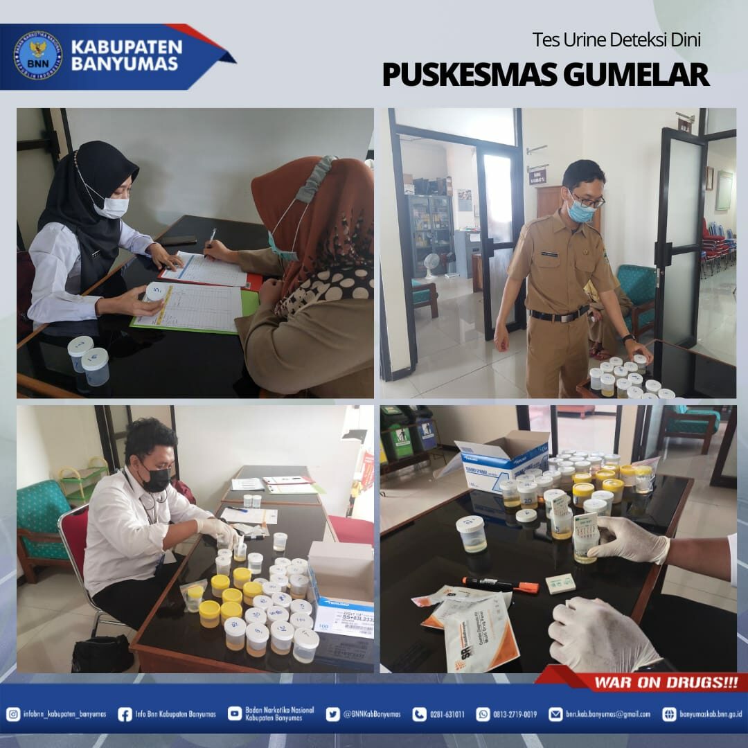 Tes Urine ASN Puskesmas Gumelar Tes Urine ASN Puskesmas Gumelar