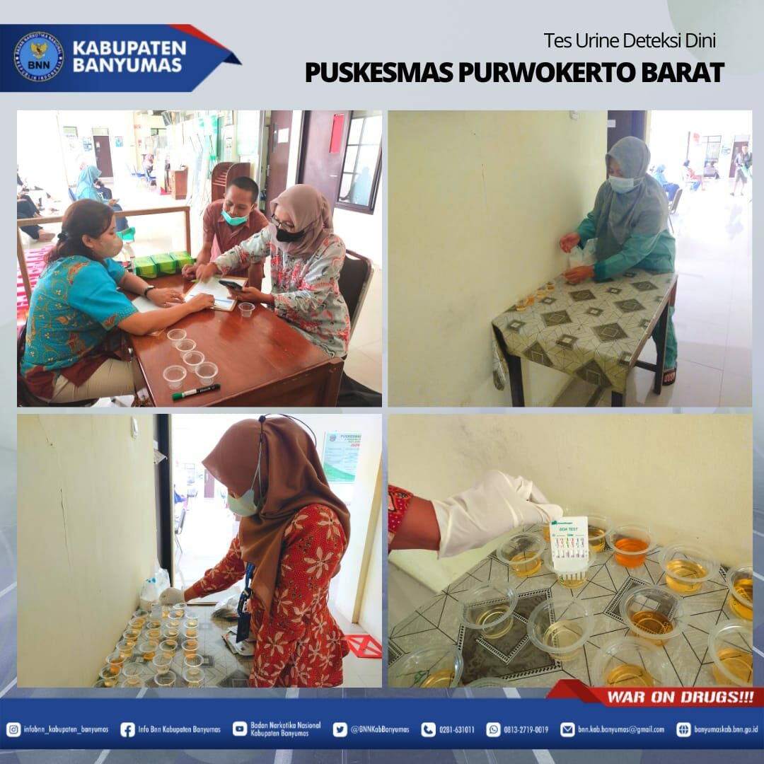 Tes Urine ASN Puskesmas Purwokerto Barat