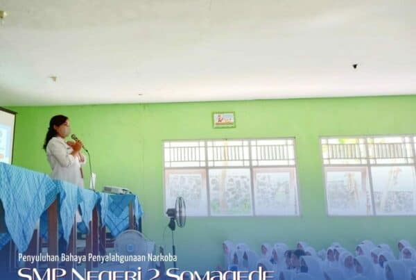 Penyuluhan Bahaya Narkoba pada SMP Negeri 2 Somagede