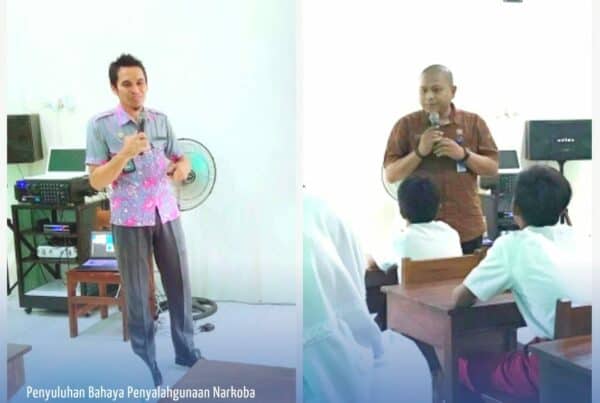 BNNK Banyumas Berikan Penyuluhan Bahaya Narkoba Pada Siswa SD Negeri Purwosari
