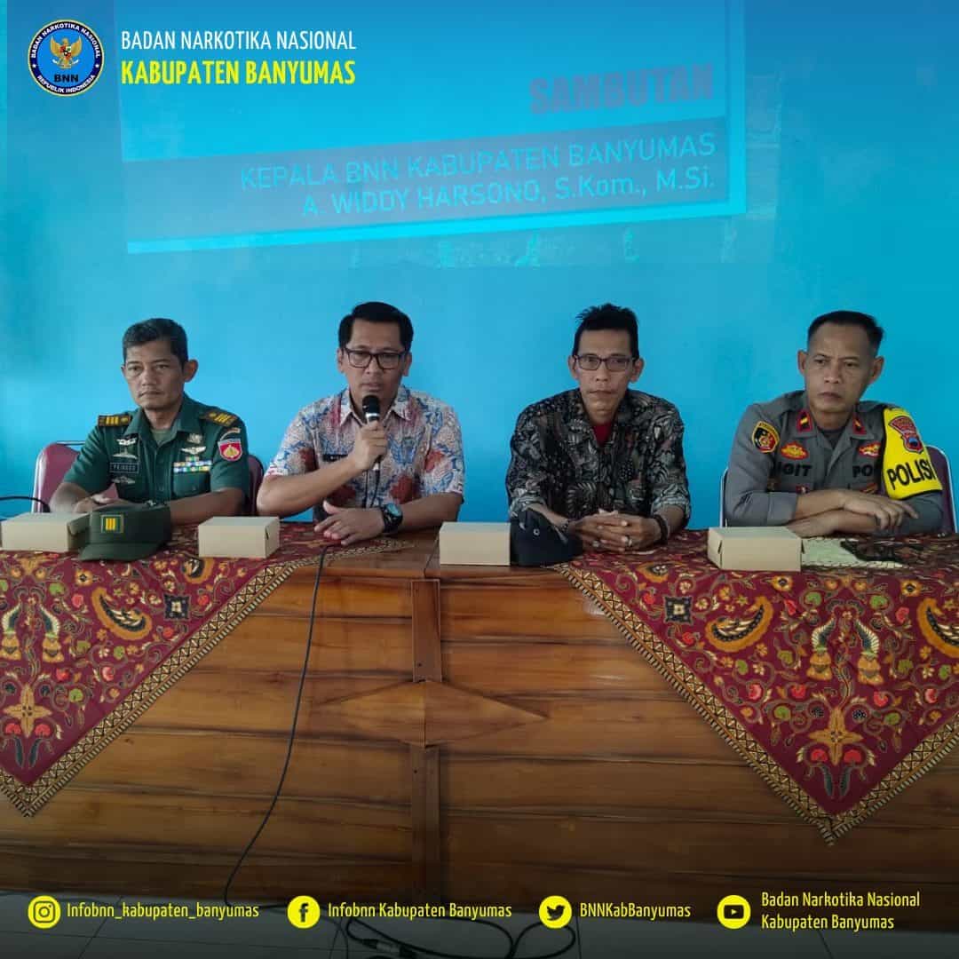 BNNK Banyumas Laksanakan Monev Desa Bersinar Di Desa Sokaraja Tengah BNNK Banyumas Laksanakan Monev Desa Bersinar Di Desa Sokaraja Tengah