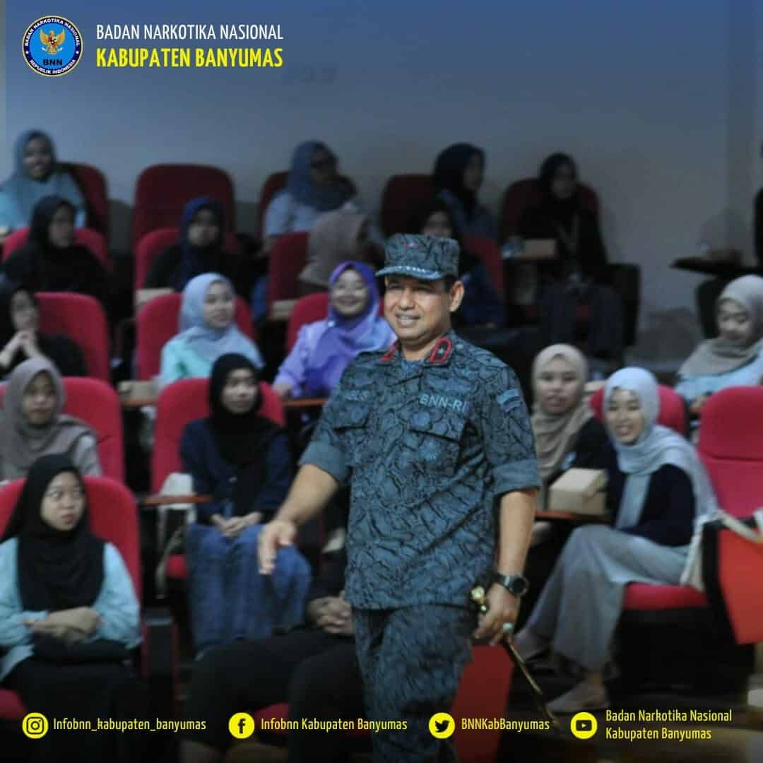 Kepala BNNP Jawa Tengah Berikan Kuliah Umum di Kampus UIN Saizu Purwokerto Kepala BNNP Jawa Tengah Berikan Kuliah Umum di UIN Saizu Purwokerto