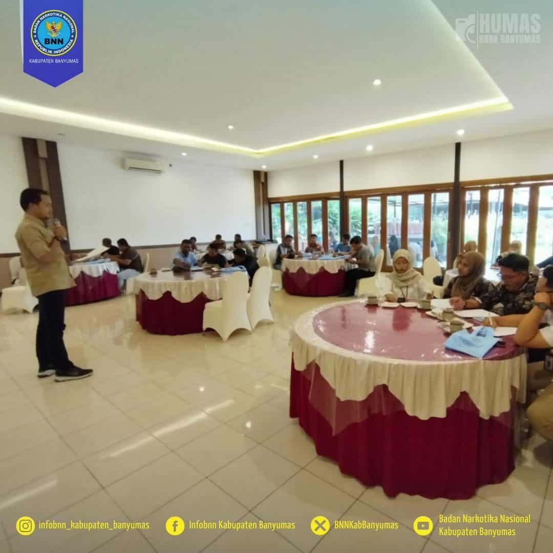 BNNK Banyumas Berikan Materi P4GN Kepada Pengelola Wisata Untuk Mewujudkan Tempat Wisata Bersinar (Bersih Narkoba) BNNK Banyumas Berikan Materi P4GN Kepada Pengelola Wisata Untuk Mewujudkan Tempat Wisata Bersinar (Bersih Narkoba)