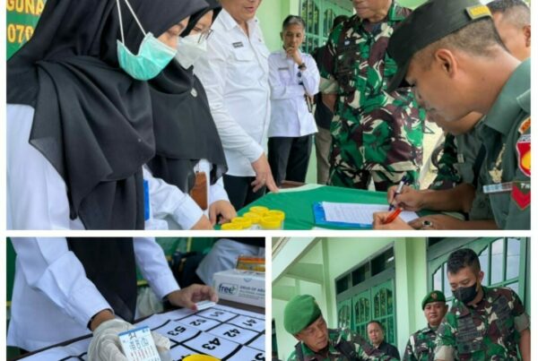 Anggota Kodim 0701/Banyumas Jalani Tes Urine Anggota Kodim 0701/Banyumas Jalani Tes Urine