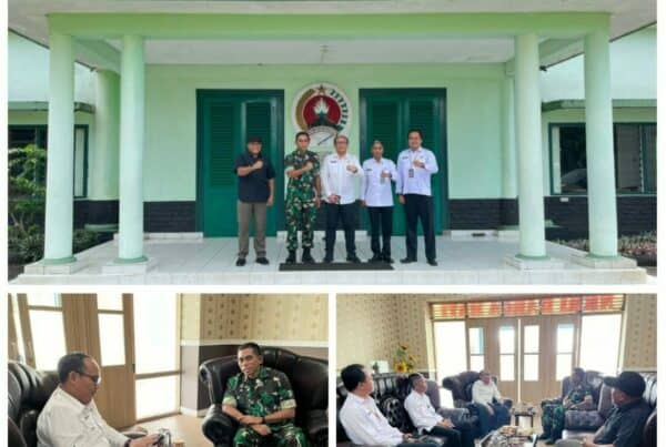 Audiensi Kepala BNNK Banyumas dengan Dandim 0701/Banyumas