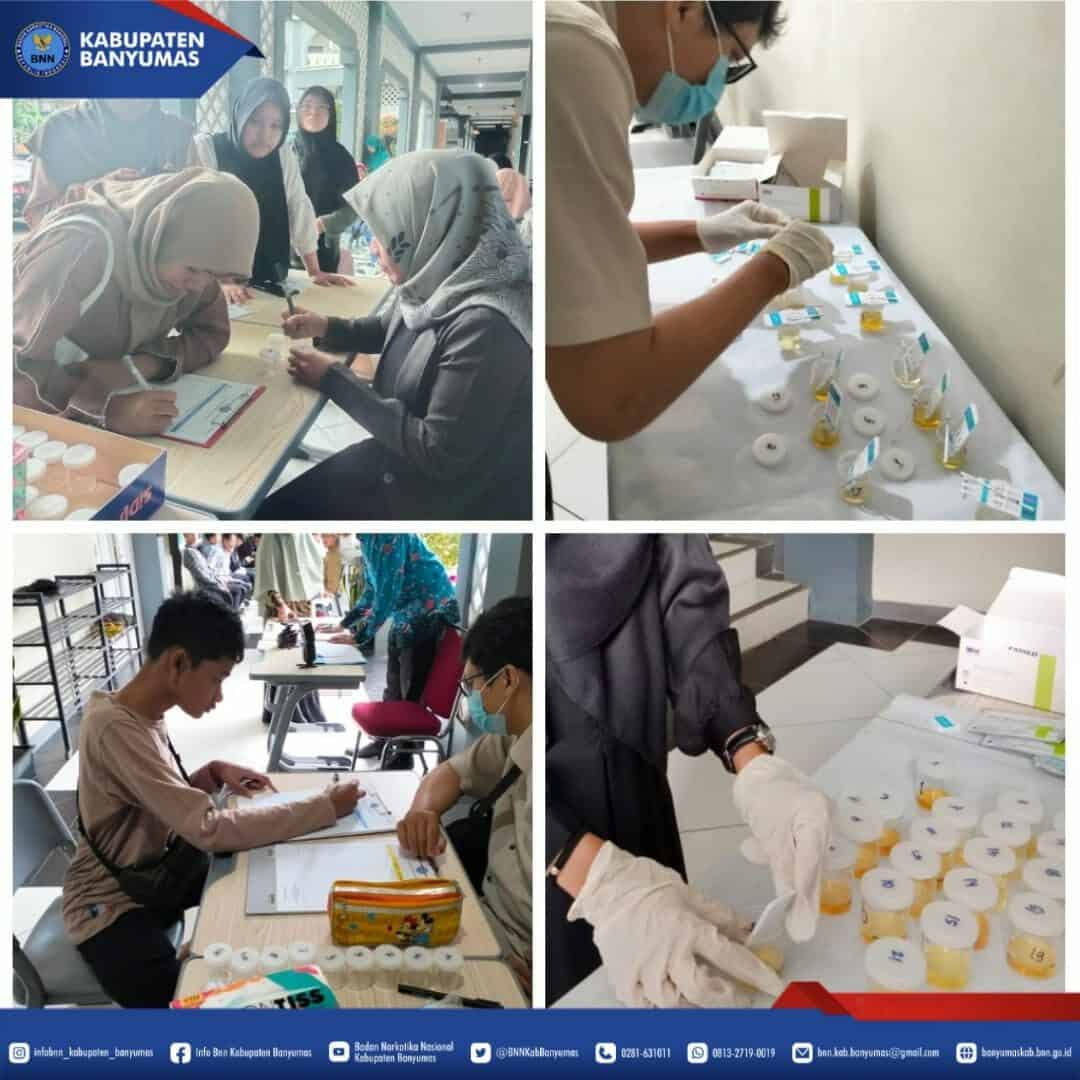 SMA IT Al Irsyad Al Islamiyyah Gandeng BNNK Banyumas dalam Pelaksanaan Tes Urine Deteksi Dini SMA IT Al Irsyad Al Islamiyyah Gandeng BNNK Banyumas dalam Pelaksanaan Tes Urine Deteksi Dini